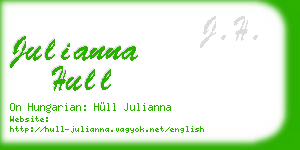 julianna hull business card